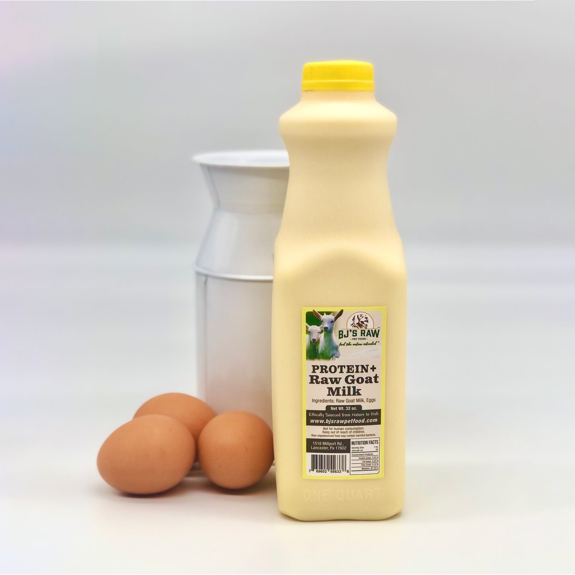 1/2 Gallon Raw Grass Fed A2 Milk in Glass - Miller's Bio Farm